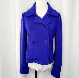ESCADA SPORT Cashmere Blend Double Breasted Blazer